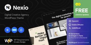 Elevate your digital agency with Nexio – a sleek