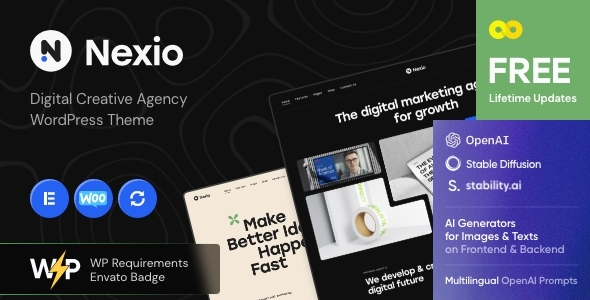 Elevate your digital agency with Nexio – a sleek