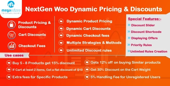 Unlock dynamic pricing and discounts with NextGen - WooCommerce Dynamic Pricing and Discounts! Effortlessly manage your store's pricing strategies and boost sales. Download from Bevaultx at a fraction of the cost for ultimate savings!