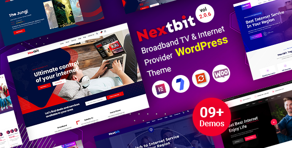 Boost your website with Nextbit – TV  Internet Provider WordPress Theme! This powerful theme offers responsive design