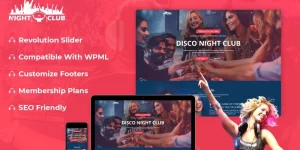 Need a Sparkling presence of your Disco or party place on the internet? Then Night Club - Party WordPress Theme is specially designed and developed to make a dazzling appearance across the web. This theme can be all together used as an informative site to enhance booking of your Party…