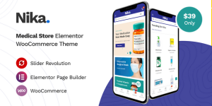 Nika - Medical Elementor WooCommerce Theme Looking for the perfect theme for your medical store? Look no further! The Nika - Medical Elementor WooCommerce Theme from ThemeForest is exactly what you need. This theme combines functionality with a sleek design to create an ideal e-commerce solution for medical products and…