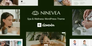 Ninevea - Beauty  Spa Salon WordPress Theme is an absolutely stunning theme that is also modern and accurate. It was designed to effectively represent spas