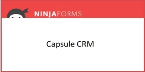 Fully integrate your website with Capsule using the power of Ninja Forms