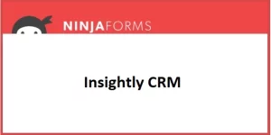 Use the power of Ninja Forms to add entries to your Insightly CRM