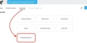 Use Scheduled Submissions Export to set hourly