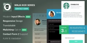 Transform your WordPress site with Ninja Kick: Contact Form! This plugin allows visitors to access a hidden