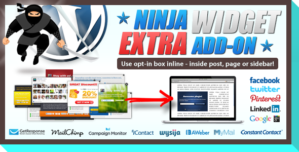 Ninja Widget is flexible