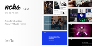 Elevate your digital agency's presence with Noha—A stylish