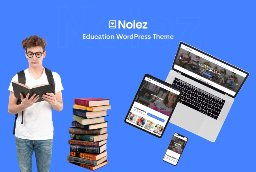 Nolez Education is a professional education responsive WordPress theme coded with Bootstrap framework. Nolez Education comes with a creative design layout which is suitable for education sites