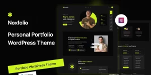 Noxfolio is a stunning Portfolio Resume WordPress Theme designed for creatives like developers