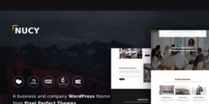 Discover Nucy – Business  Company WordPress Theme