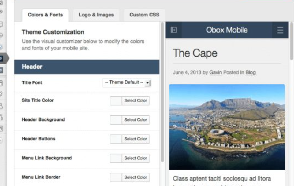 Transform your WordPress site with the Obox Mobile Plugin! Enhance mobile responsiveness