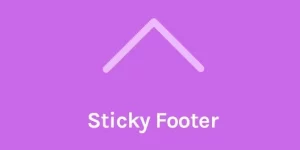 OceanWP Sticky Footer is a simple extension that sticks your footer at the bottom of your screen. It is fully customizable and allows you to add a menu in the footer bar