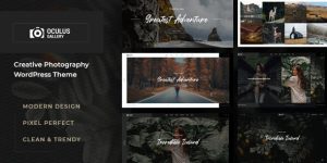 Oculus Photography WordPress Theme: Capture Your Vision In Style If you're a photographer or a creative professional looking to present your work beautifully