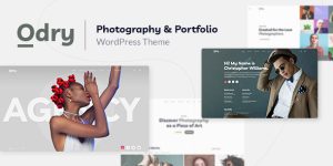 Elevate your photography portfolio with Odry Theme. Stylish