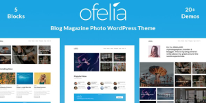 Elevate your travel blog with the Ofelia WordPress theme. Unlimited customization