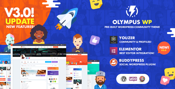 OLYMPUS WordPress Theme is the only tool needed for building powerful social network and creating friendly community with hundreds of members. It requires no coding skills and installation takes only a few seconds. Build your Community in a Few Steps! Check out why Olympus is the best choice for your…