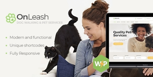 Boost your pet services site with the OnLeash WordPress theme. SEO optimized