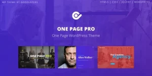 One Page Pro is a clean