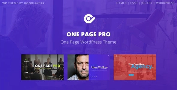 One Page Pro is a clean