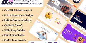 OneHub - Startup Business Multipurpose WordPress Theme