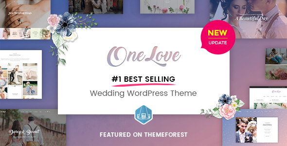 OneLove - The Elegant Clean Multipurpose Wedding WordPress Theme Hey there