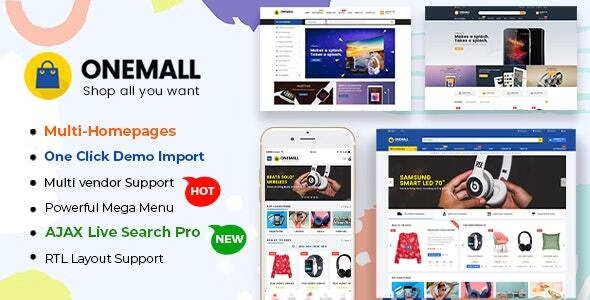 Elevate your online store with OneMall WordPress Theme! Access this premium design for free on Bevaultx and enhance your site's functionality and user experience.