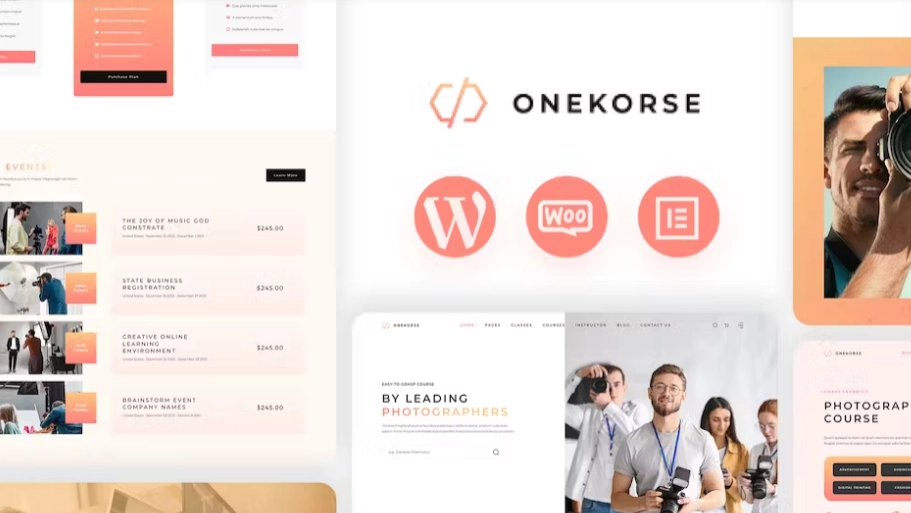 Discover Onekorse – a responsive WordPress theme tailored for education and online courses. Perfect for schools