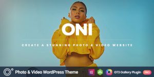 Oni - Photography WordPress Theme for Elementor Searching for a perfect photography theme to showcase your mesmerizing captures? The Oni - Photography WordPress Theme for Elementor is exactly what you need to bring your portfolio to life! This theme is designed specifically for photographers