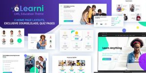 Discover Elearni Education WordPress Theme for ultimate versatility