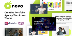 Onovo – Creative Portfolio Agency WordPress Theme best suited for digital agency