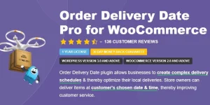 Order Delivery Date plugin allows businesses to create complex delivery schedules  thereby optimize their local deliveries. Store owners can deliver items at customer's chosen date  time