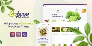 Orfarm is the best choice for a modern and clean eCommerce store with 12+ homepage layout and extremely customizable admin settings. Suitable for every type of store.