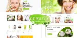 Organic Beauty Store  Natural Cosmetics is a stylish