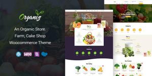 Elevate your organic store with the Organiz WooCommerce Theme. Clean design