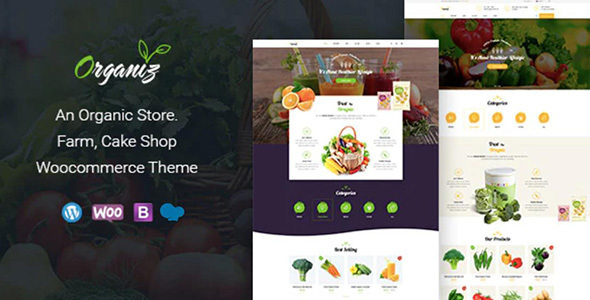 Elevate your organic store with the Organiz WooCommerce Theme. Clean design