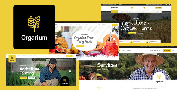 Get Orgarium for a professional agricultural site! Download premium WordPress themes and plugins from Bevaultx. Subscribe now for unlimited access!