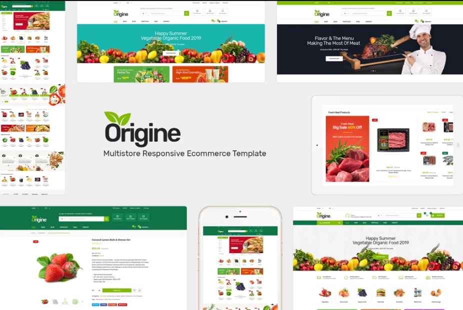 Origine is an organic WordPress theme that can help you create an impressive website. Thanks to a large number of short code options and excellent design feature