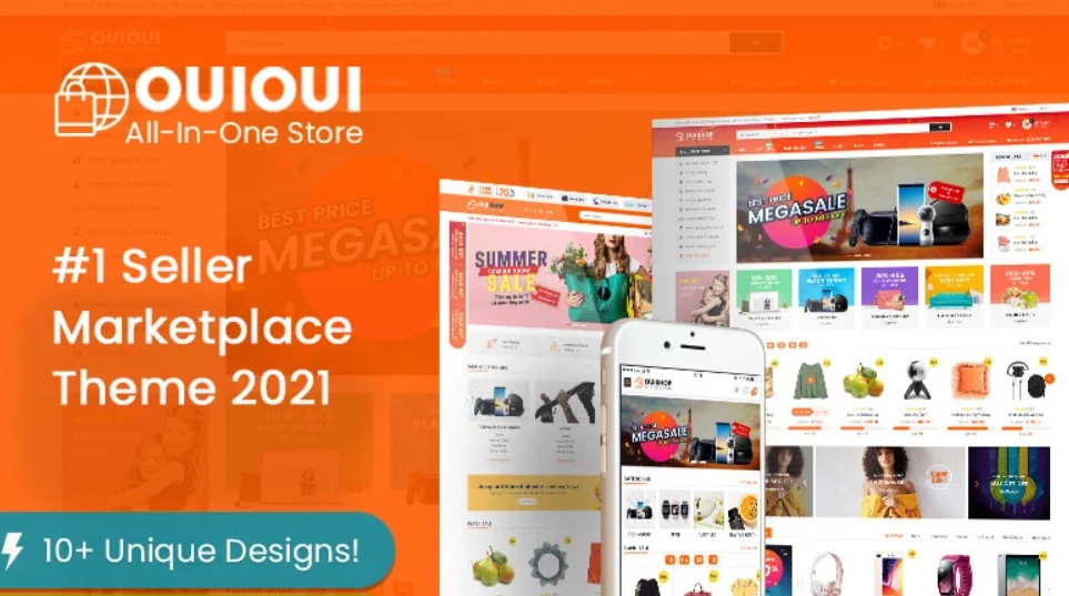 Discover OuiOui – the ultimate Multi Vendor Marketplace Elementor WooCommerce WordPress Theme! With 10+ stunning homepage designs