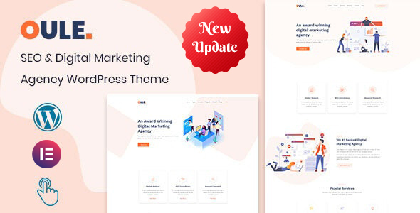 Looking to boost your online presence with a stunning website? Let’s dive into the super-cool Oule - SEO And Digital Marketing Agency WordPress Theme. This theme's your new best buddy for creating an eye-catching