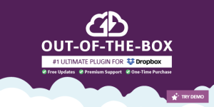 Integrate Dropbox with WordPress effortlessly using the Out-of-the-Box plugin. Enjoy real-time sync