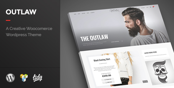 Elevate your online store with the Outlaw – Stylish WooCommerce WordPress Theme. Perfect for a bold