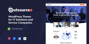 Discover Outsourceo - the ultimate WordPress theme for IT solutions. Fully responsive