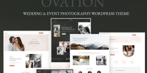 Capture unforgettable moments with Ovation – Wedding  Event Photography WordPress Theme. Featuring stunning galleries