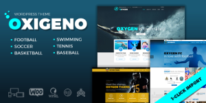 Discover Oxigeno - the game-changing WordPress theme for sports clubs and teams. Customizable