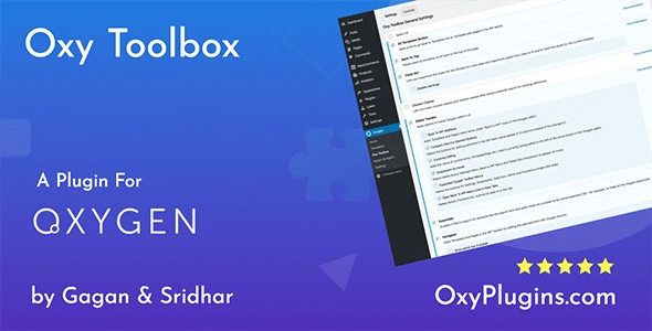 Oxy Toolbox adds several time-saving and useful features for the  Oxygen builder. Each module and option can be enabled and disabled individually.