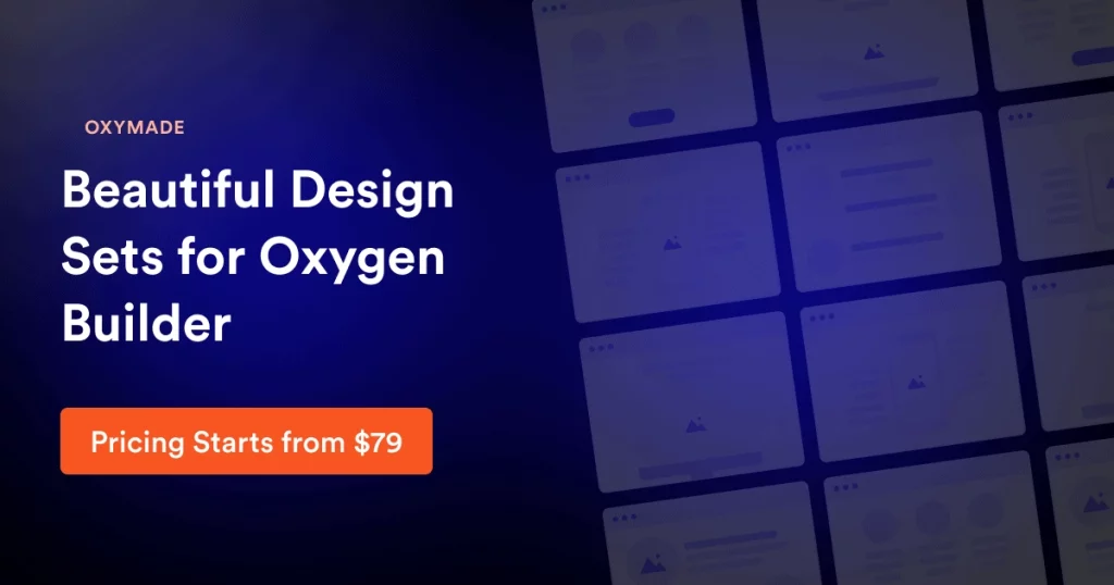 Go through the below info to find more about the awesome OxyMade framework. We have developed a perfect colour system based on CSS variables to power up your Oxygen builder to use multiple design sets at a time