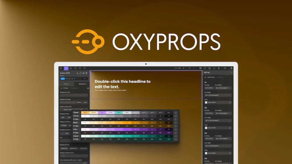 Elevate Your Page Building with OxyProps — the innovative WordPress plugin that integrates a sleek CSS framework