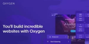 This is an add-on for Oxygen Builder plugin . Just like designing a page